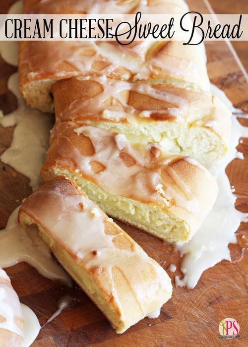 Cream Cheese-Filled Sweet Bread