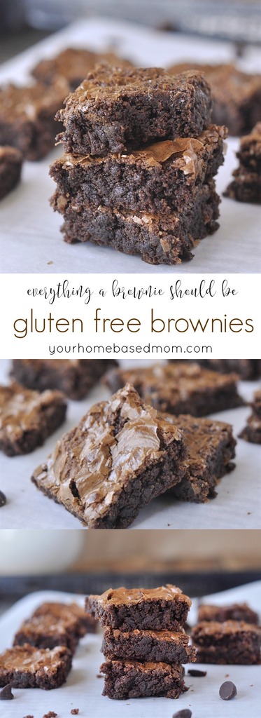 Gluten free brownies - everything a brownie should be.