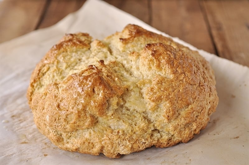 loaf of irish soda bread