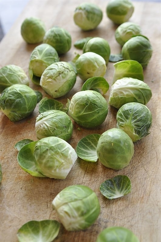 Lemon Roasted Brussels Sprouts