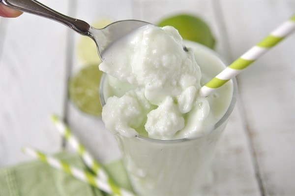 Lime Sherbet Freeze