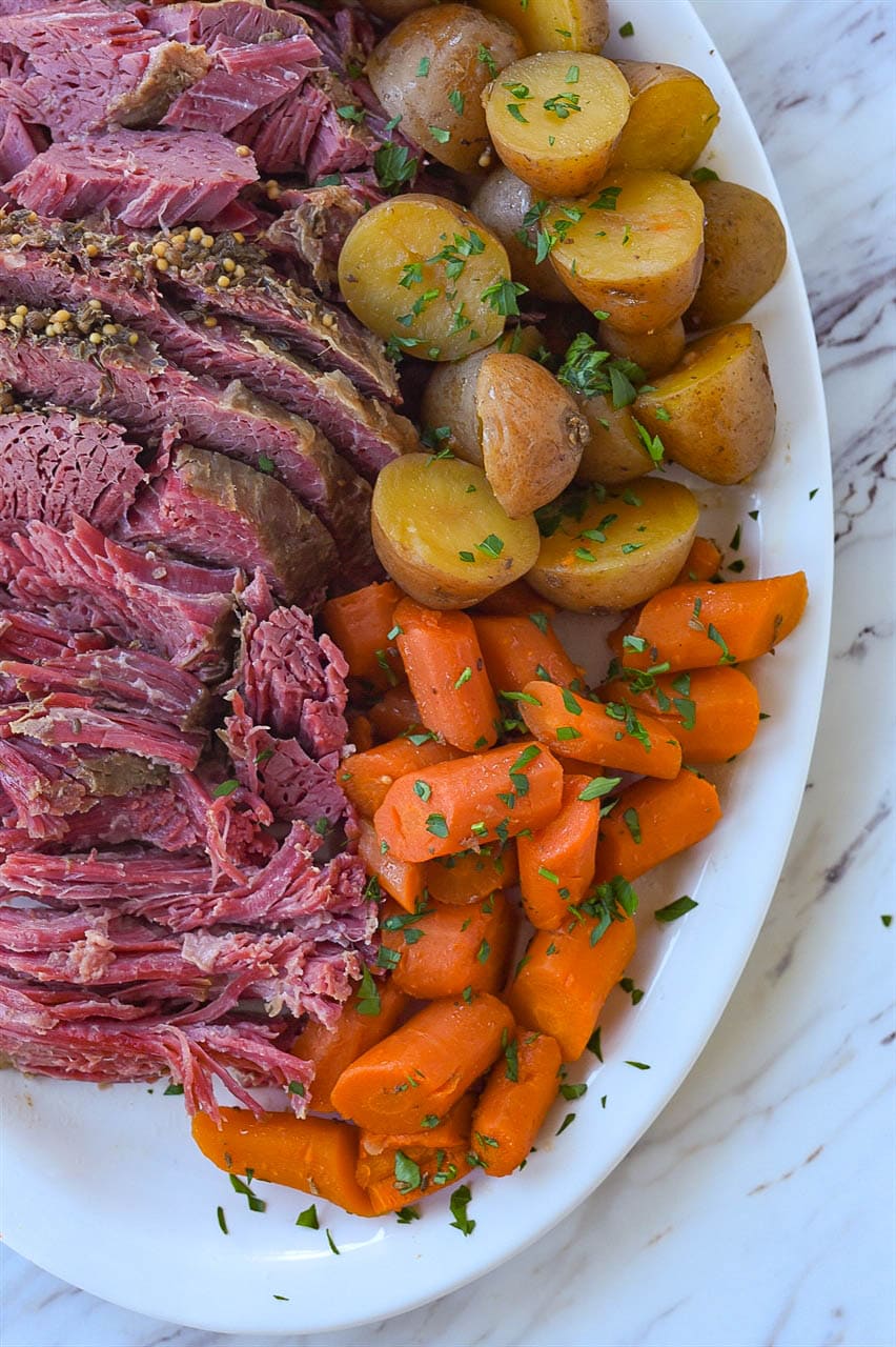 Slow Cooker Corned Beef - Jo Cooks