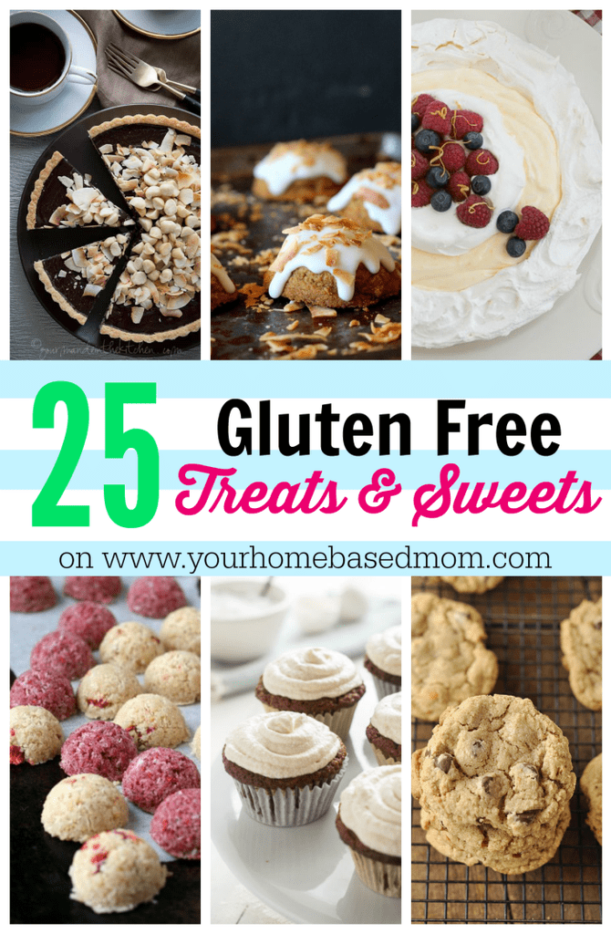 25 Gluten Free Treats and Sweets - Your Homebased Mom
