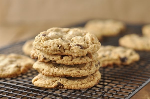 GLuten Free Peanut Butter Chocolate Chip Cookies