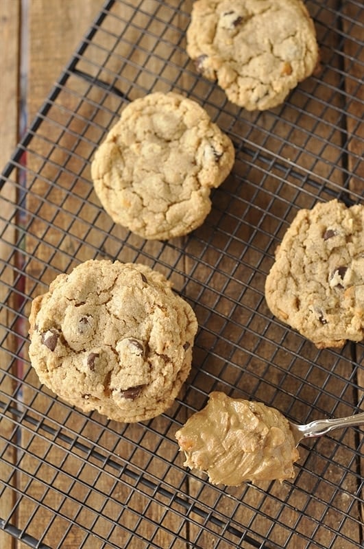 GLuten Free Peanut Butter Chocolate Chip Cookies