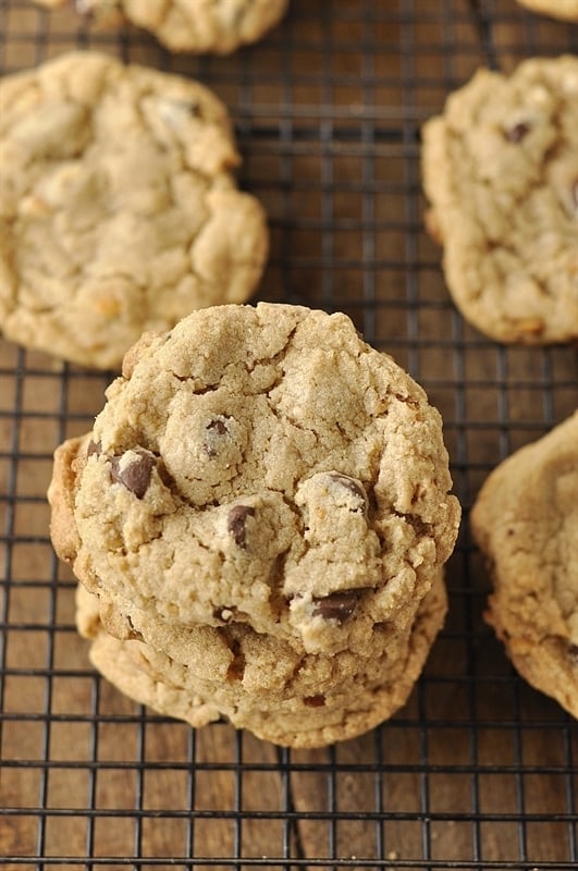 GLuten Free Peanut Butter Chocolate Chip Cookies