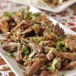 plate of crispy pork carnitas