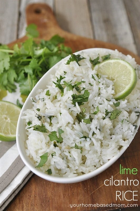 cilantro lime rice