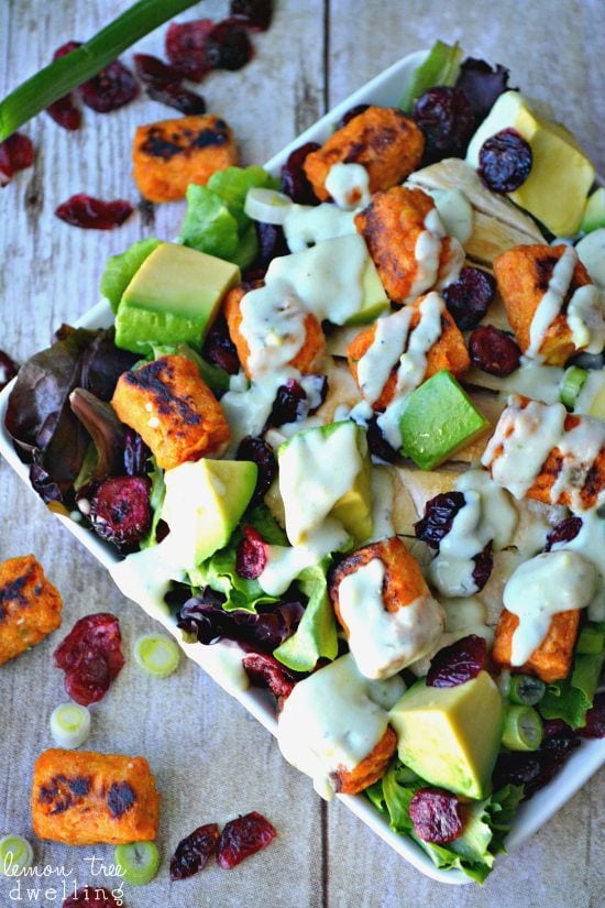 Loaded Sweet Potato Tot Salad