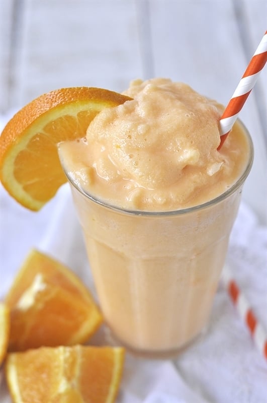 Orange Frappe