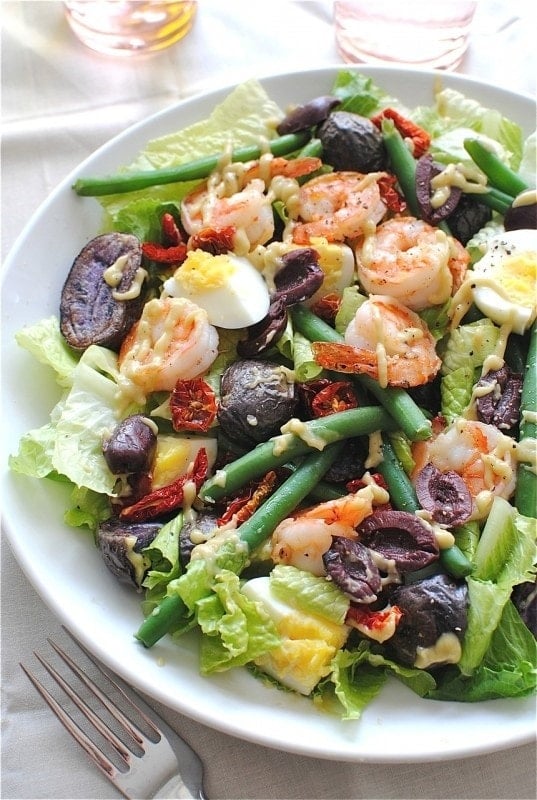 Shrimp Niçoise Salad
