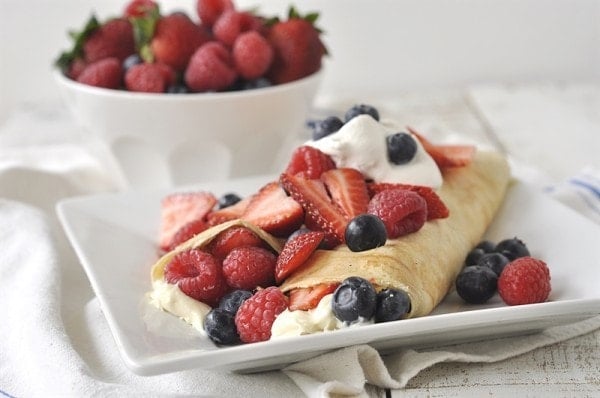 Strawberry Cream-Cheese Crepes — Melissas Produce