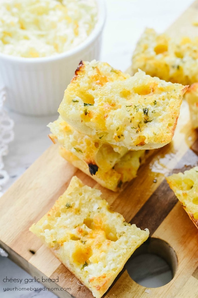 cheesy garlic bread