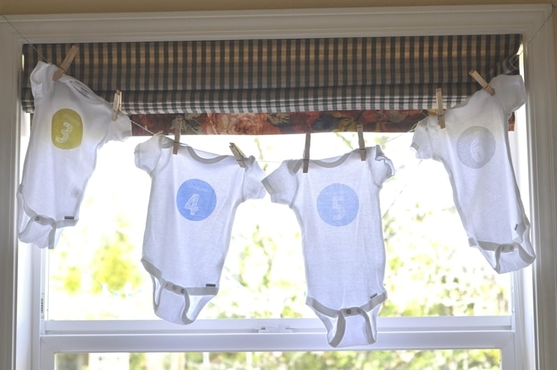 baby onesie banner