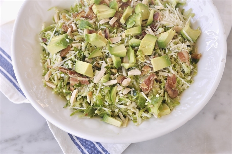 Brussels Sprout Salad - Your Homebased Mom