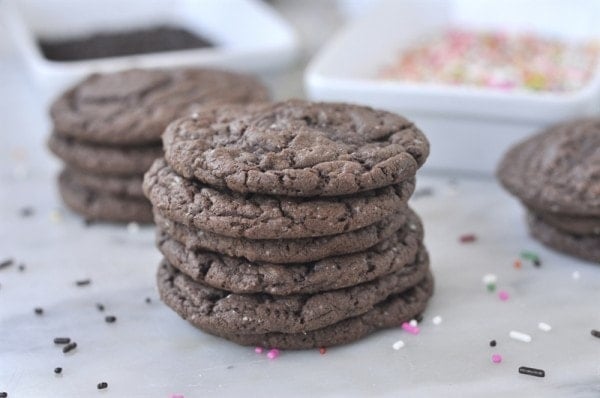 Chocolate CAKE MIX COOKIEs