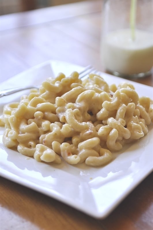 Rice Cooker Mac & Cheese