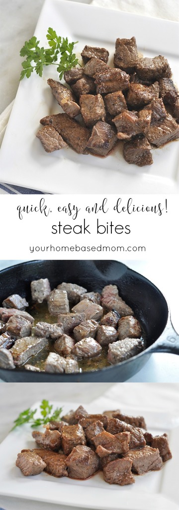 Quick and Easy Steak Bites