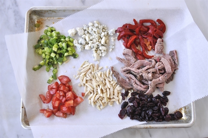 Cubby's Tri Trip Salad Ingredients