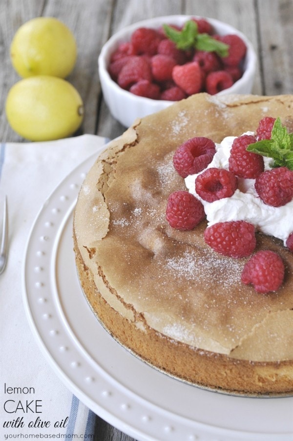 Lemon Chiffon Cake