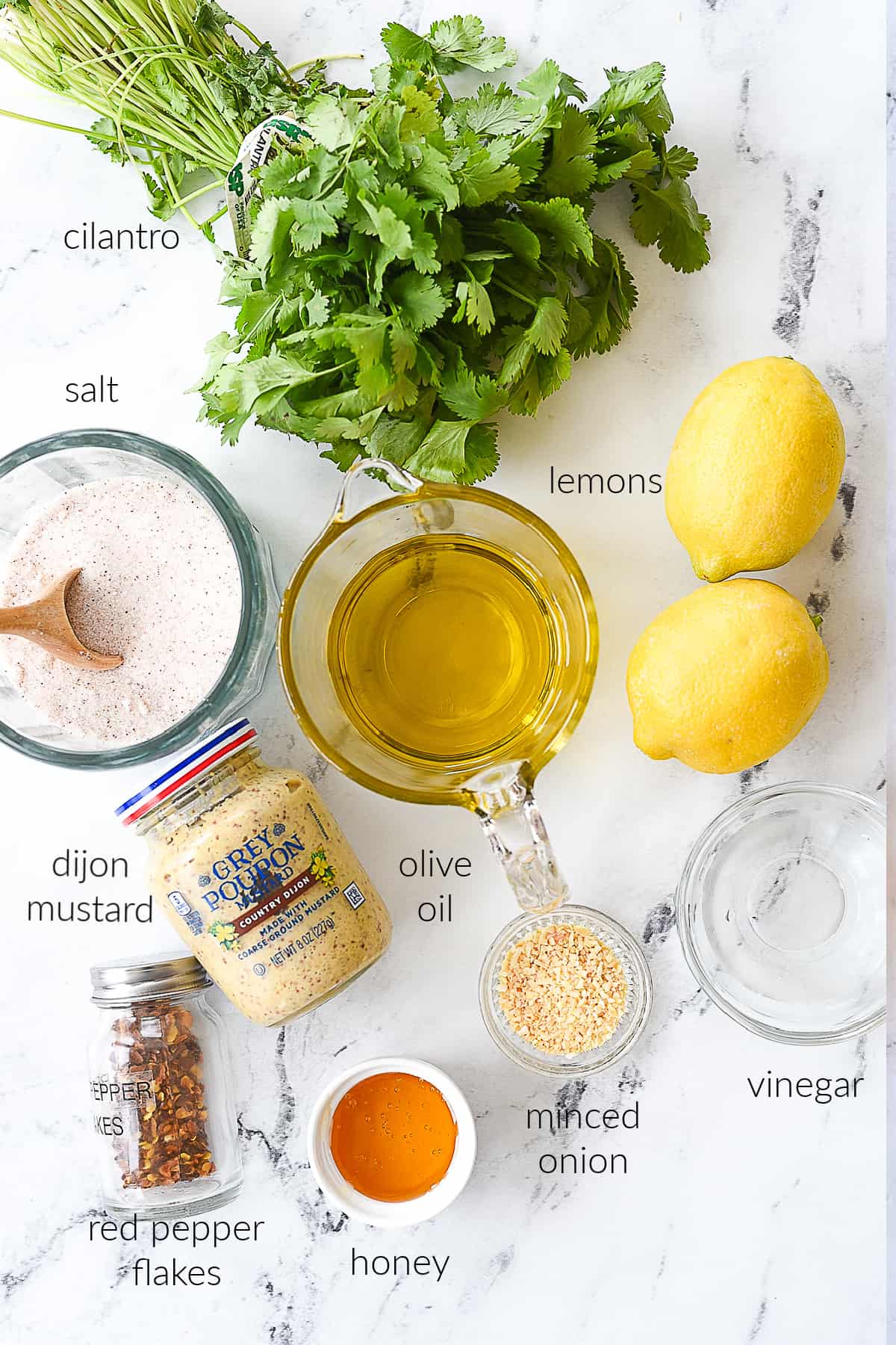 cilantro dressing for steak salad ingredients