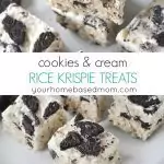 ciasteczka i śmietana Rice Krispie Treats