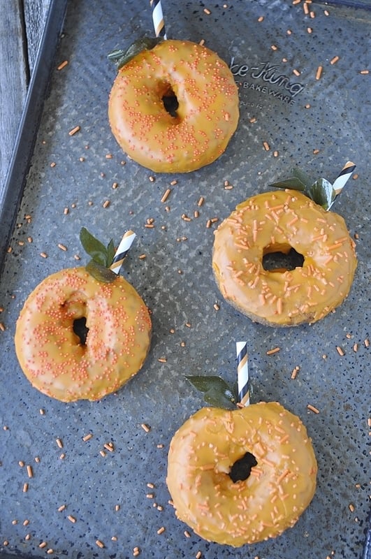 Donut Pumpkins