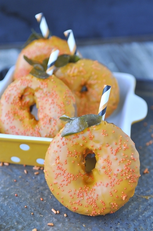 Donut Pumpkins