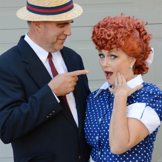 lucy and ricky couple costume