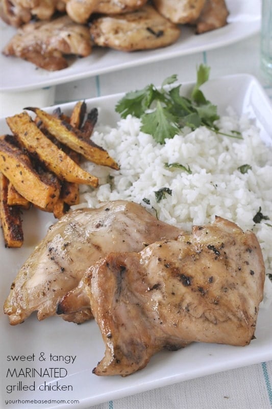 Sweet and Tangy Marinated Chicken