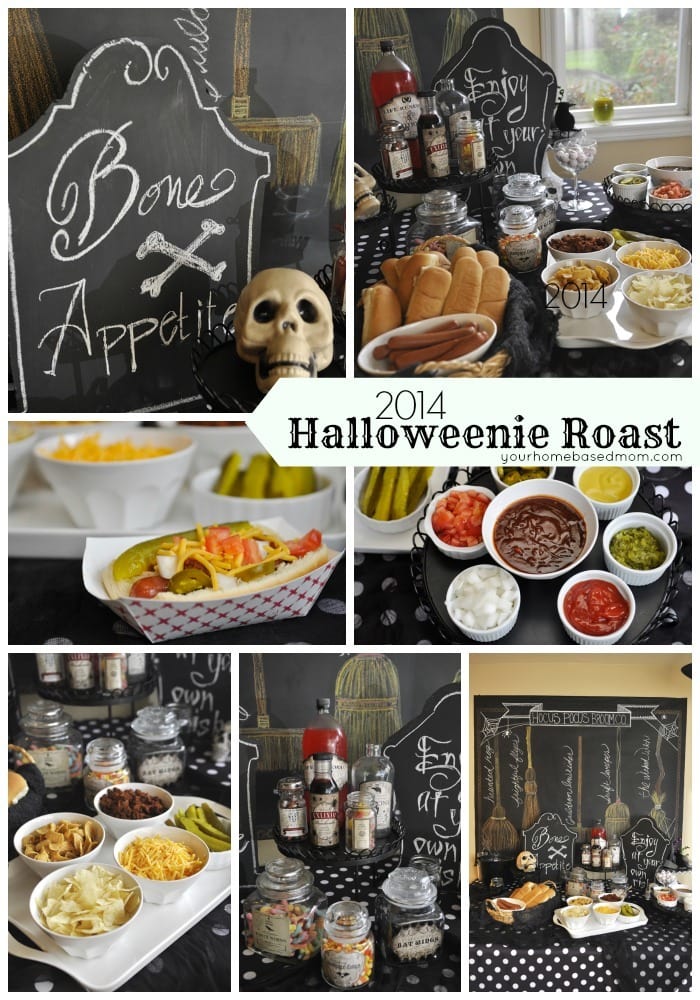 Halloweenie Roast 2014 Hot Dog Bar Your Homebased Mom