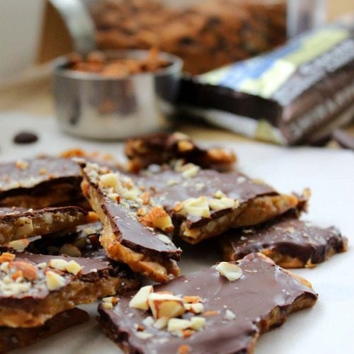 Homemade Almond Roca Recipe - Your Homebased Mom