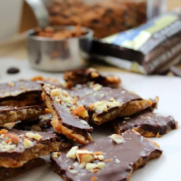 Homemade Almond Roca Recipe - Your Homebased Mom