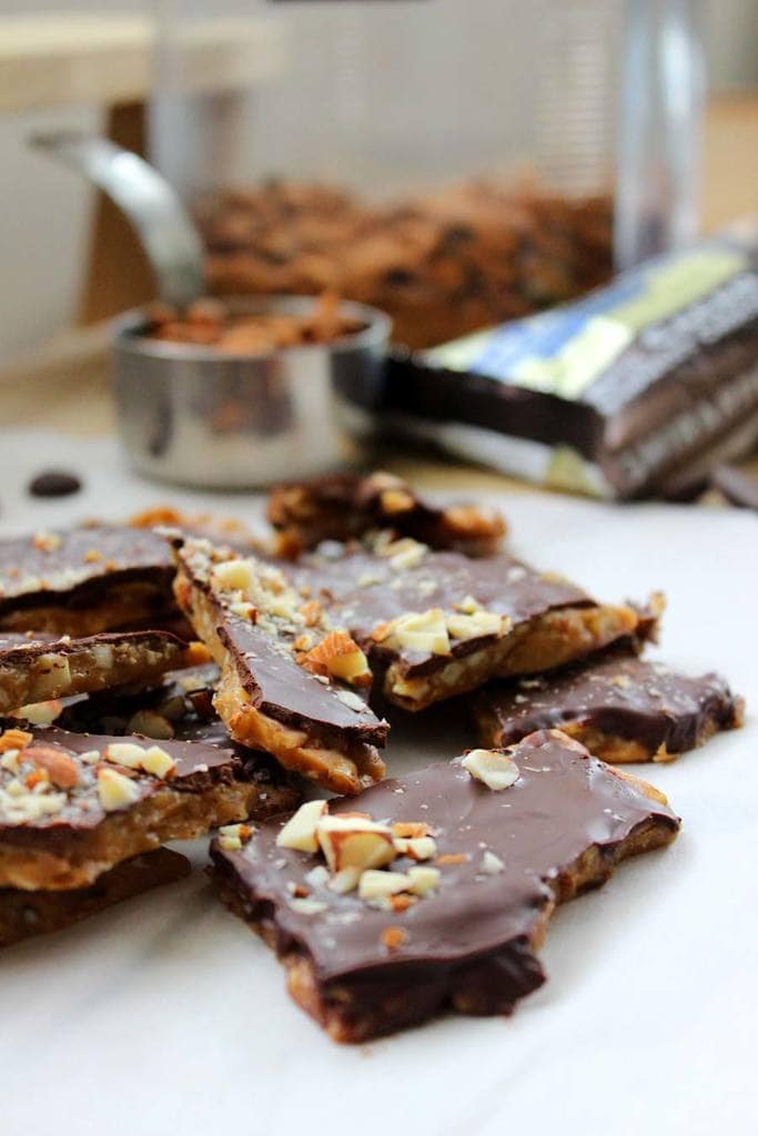 Homemade Almond Roca Recipe - Your Homebased Mom