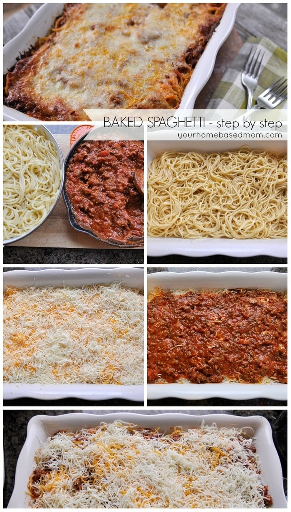 Baked Spaghetti step by step