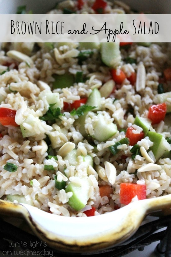 Brown Rice and Apple Salad 2