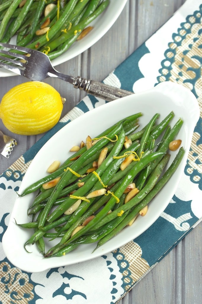 Lemony Green Beans