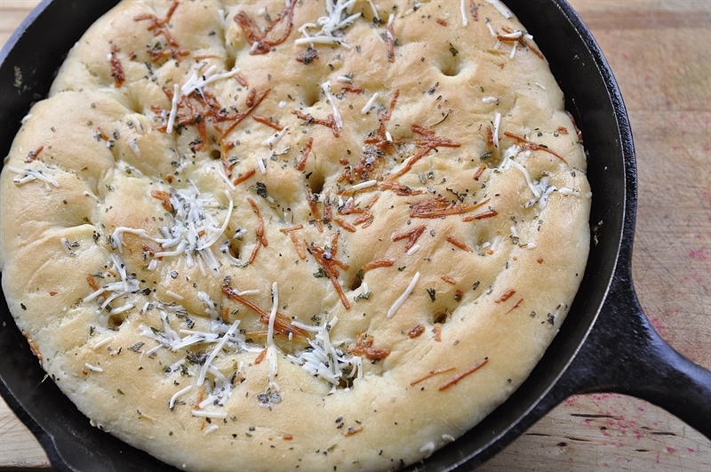 Skillet Focaccia Bread