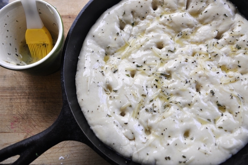 Skillet Foccacia Bread