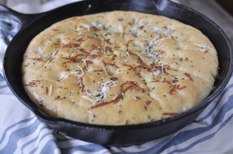 Skillet Foccacia Bread