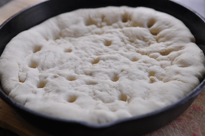 Skillet Foccacia Bread