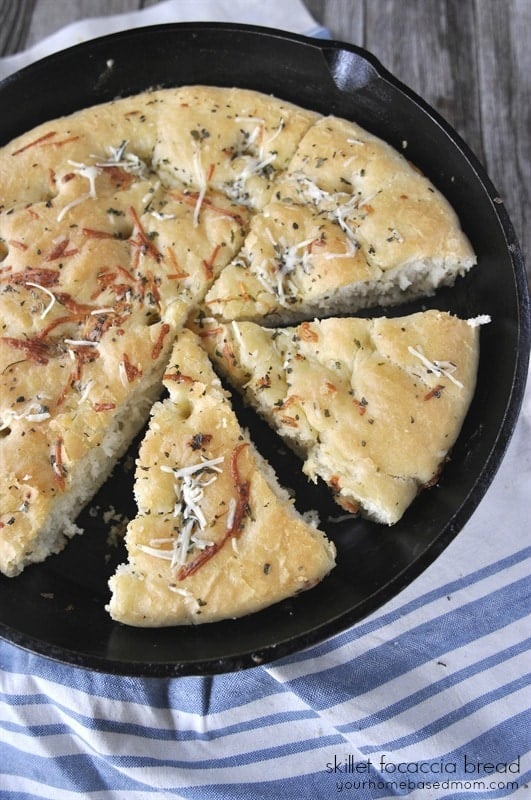 Skillet Foccacia Bread