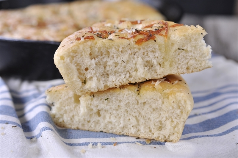 Skillet Foccacia Bread