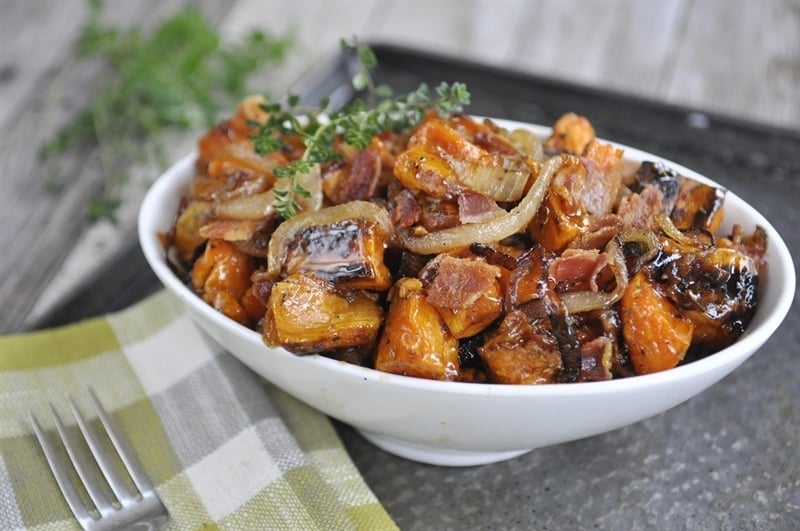 roasted sweet potatoes