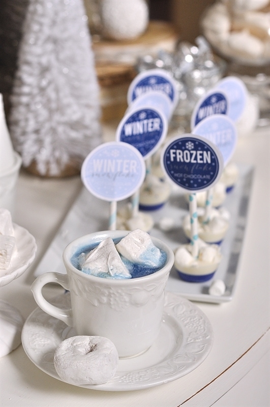 Frozen Hot Chocolate Bar