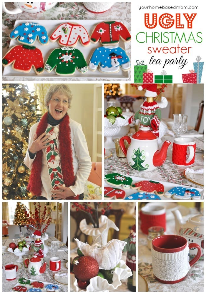 Ugly Christmas Sweater Tea Party