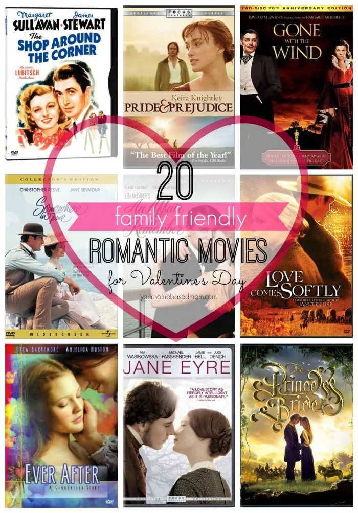 20 filmes românticos amigáveis para a família para o Dia Dos Namorados