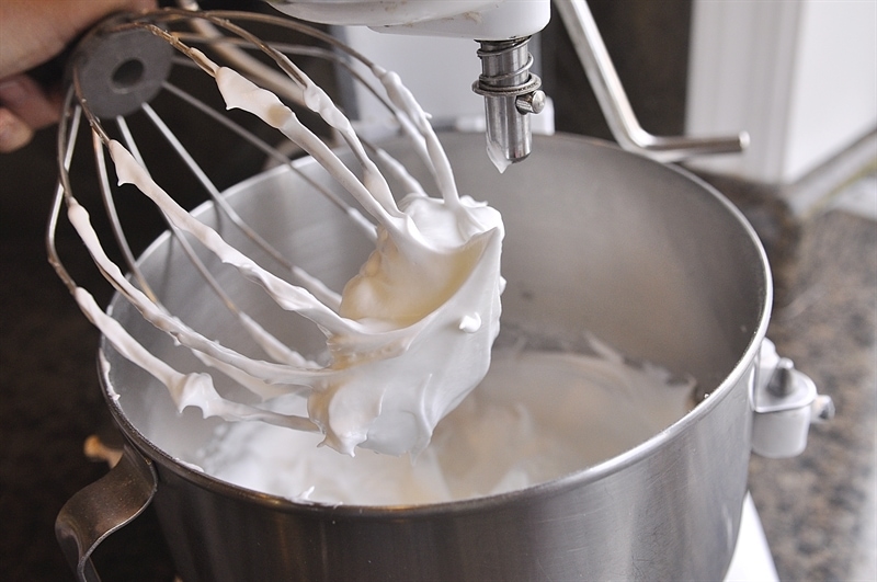 whipped egg whites