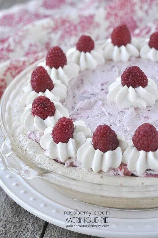 Raspberry Meringue Pie