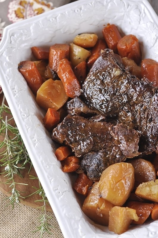 The Perfect Slow Cooker Pot Roast | Your Homebased Mom